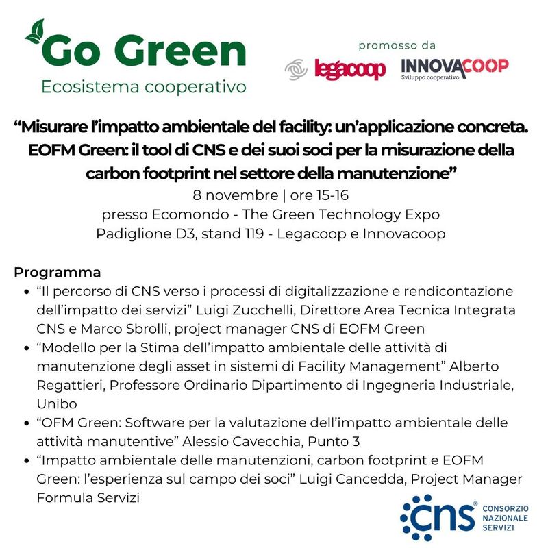 eOFM Green ad Ecomondo